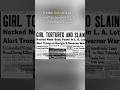 Why the Black Dahlia Case Remains a Mystery After 70 Years