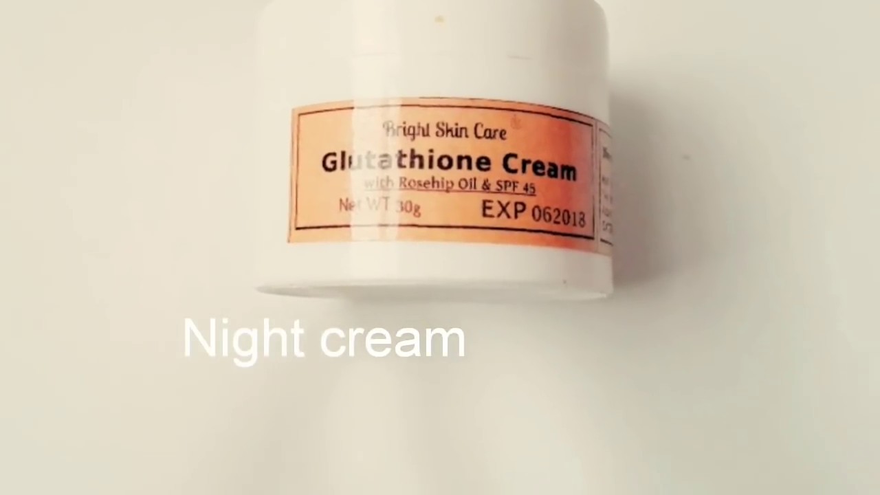 How to use Glutathione cream YouTube