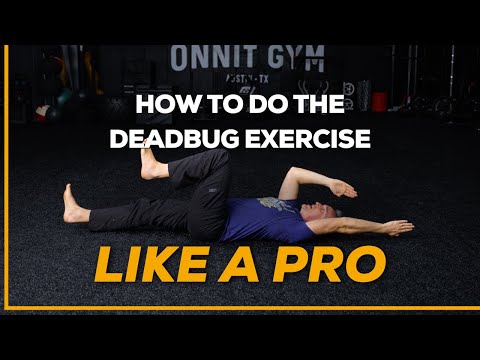 How To Do The Deadbug Exercise Like a PRO