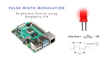 PWM with Raspberry Pi4 LED Brightness Control (Pulse Width Modulation)