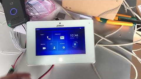 use wireless work test, VTO2111 call to VTH5221DW