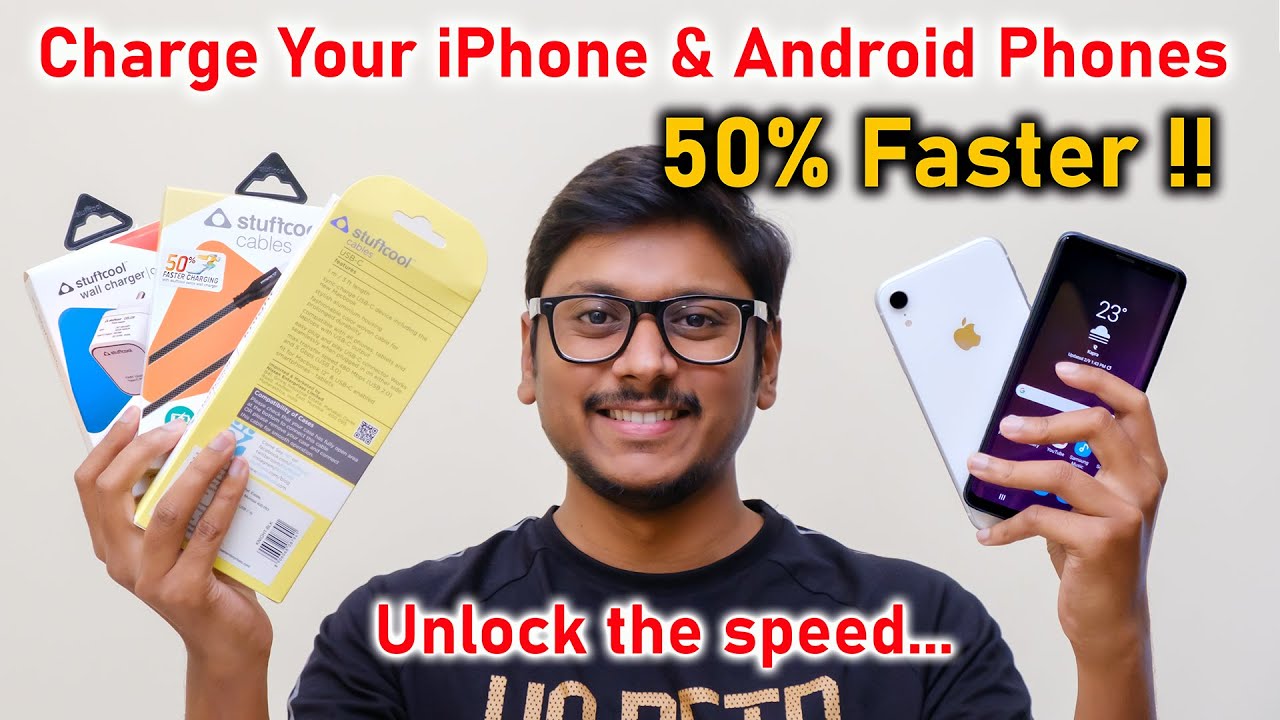 How to Fast charge Your iPhone  amp  Android Phones    Unlock the speed   