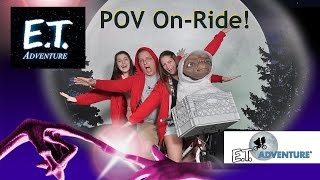 E.T. Adventure POV HD On-Ride 2015 Universal Studios Florida Dark Ride GoPro Phone Home Spielberg