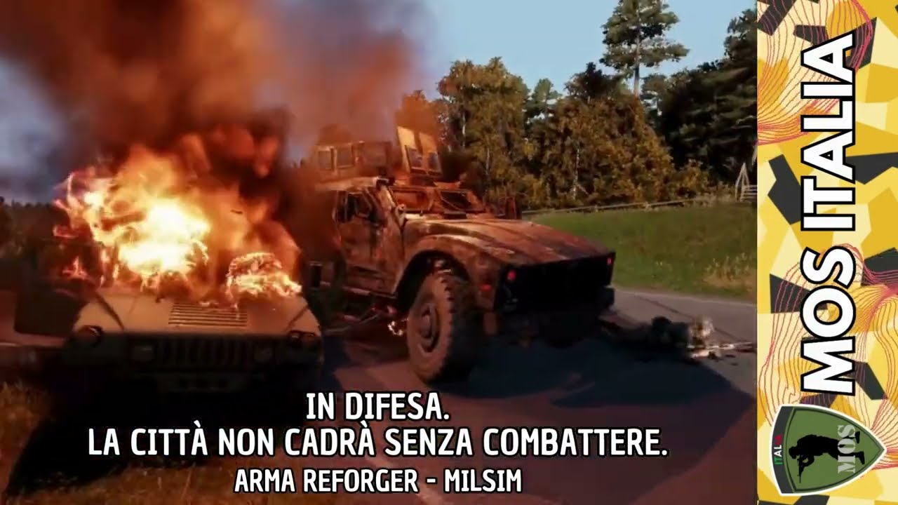 🛡️ Линия выстоит. Город сопротивляется | Arma Reforger Italia | Milsim