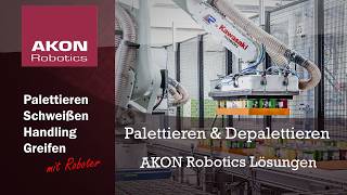 Akon Robotics Palettier- Depalettier-Systeme Für Die Industrie