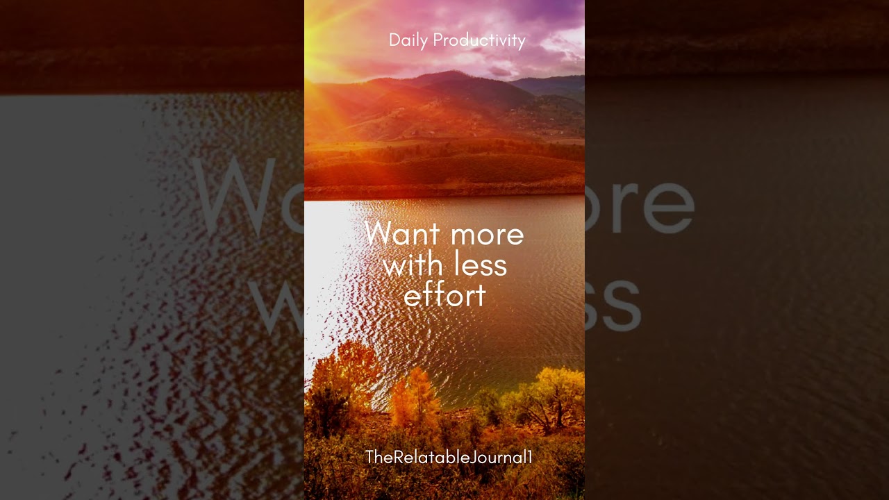 Quick Productivity Hacks | 15-Second Life Tips for Success