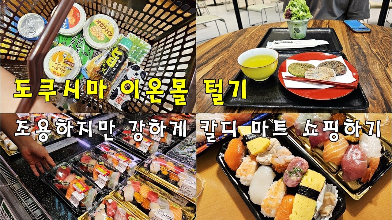 도쿠시마 이온몰 털기 쇼핑하기 좋은 일본 소도시 여행 ep.2