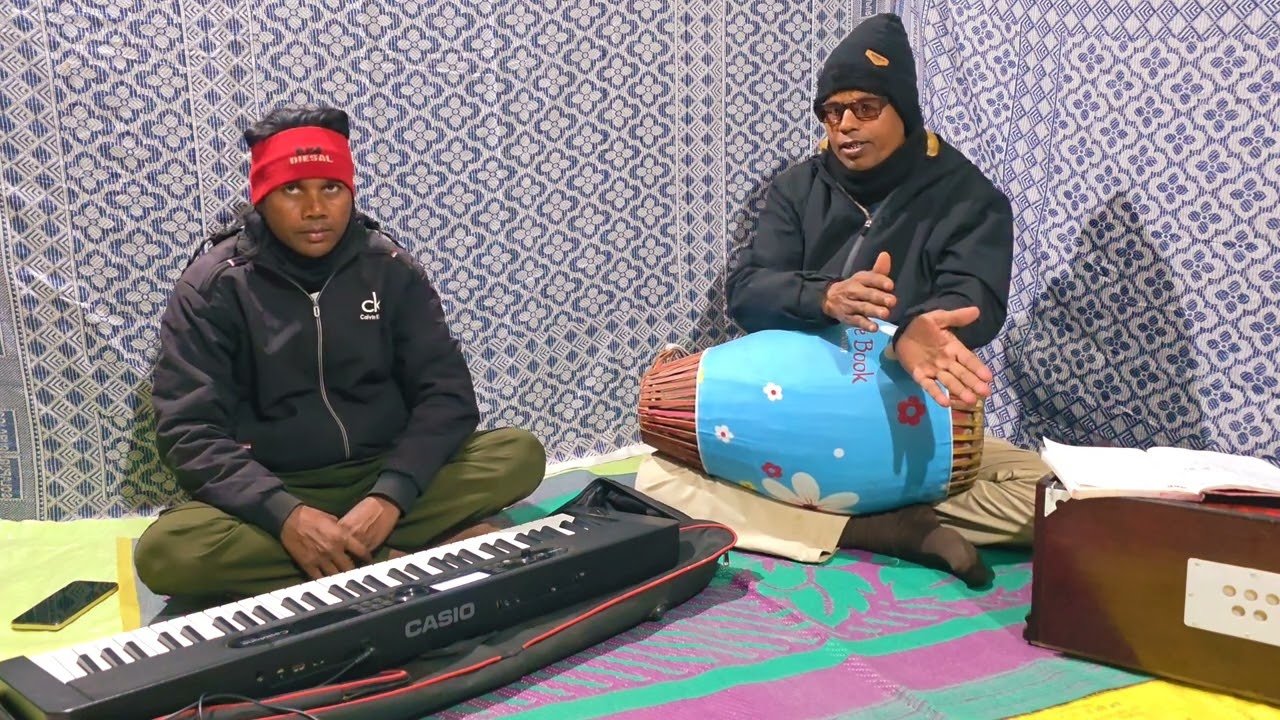 DAY- 42 kirtan harmonium lesson | kirtan harmonium tutorial bangla,kirtan dholak tutorial in  bangla