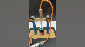New hydraulic pressure machine project #hydraulic #tech #science #experiment #shorts #dcmotor #trick