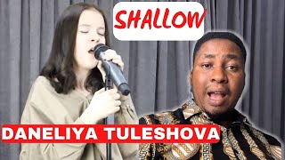 Daneliya Tuleshova - Shallow (Lady Gaga, Bradley Cooper cover) | REACTION