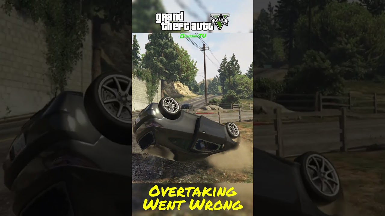 Overtaking Went Wrong - GTA V