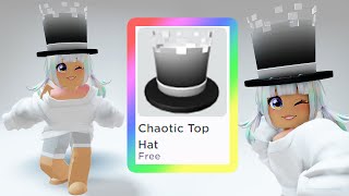 GET THIS FREE CHAOTIC TOP HAT NOW 😱🤩