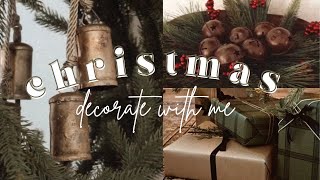 CHRISTMAS DECORATE WITH ME | Entryway, Playroom, Decorative Gift Wrapping