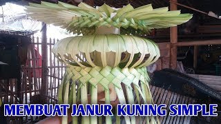 HOW TO MAKE DECORATION FROM SIMPLE COCONUT LEAVES