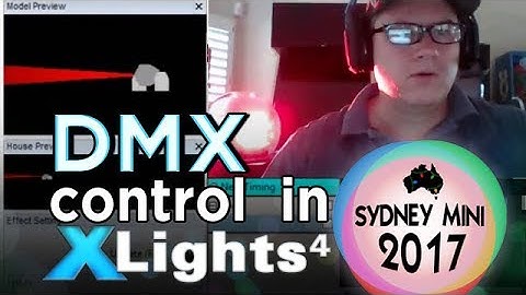 Controlling DMX Lights in xLights 4 - 2017 Sydney Mini