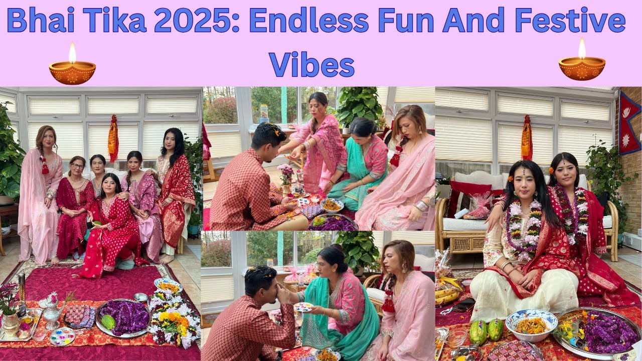 Our Bhai Tika Celebration - 2025 | Unlimited Fun With Everyone | Tihar Vlog