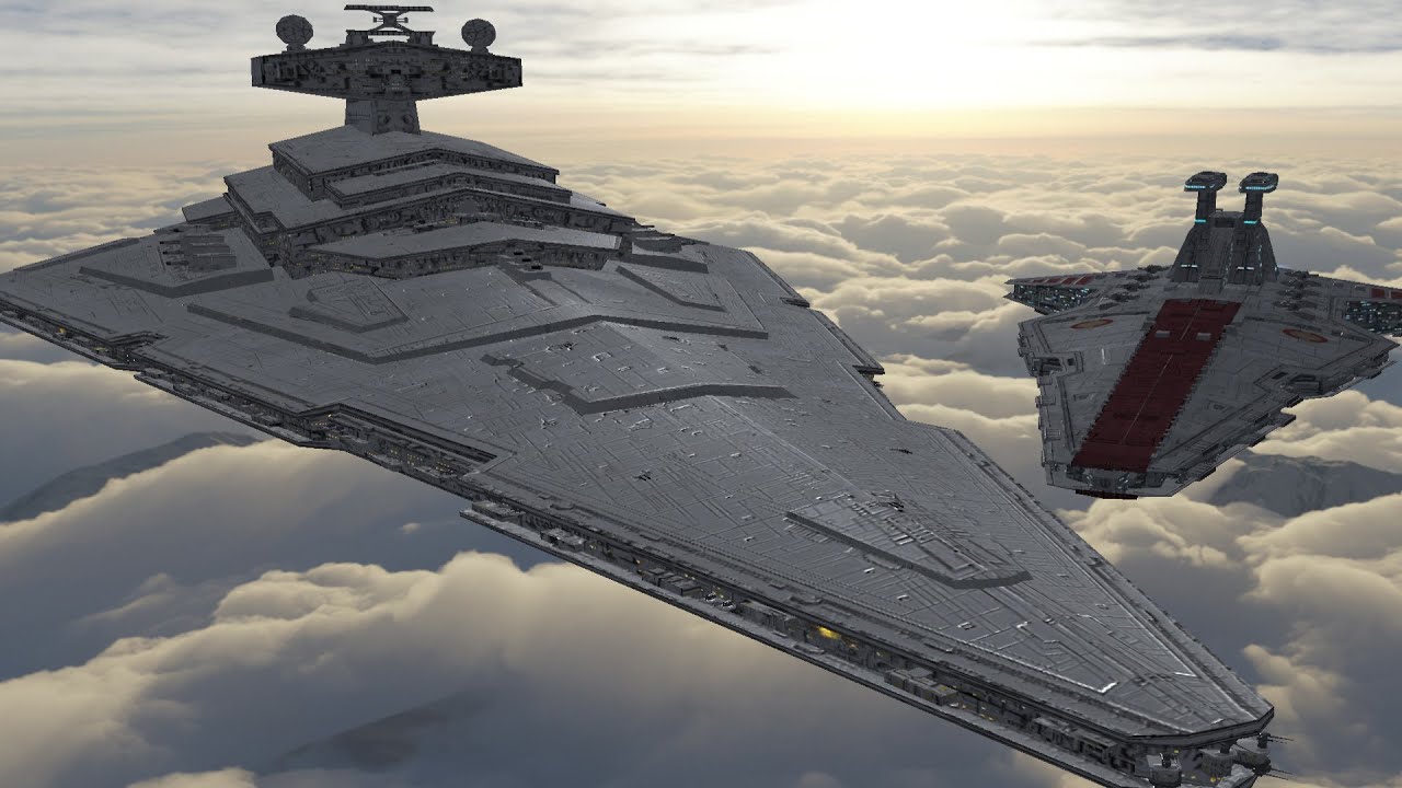 New Imperial Star Destroyer vs Venator Cruiser | Star Wars Empire at ...