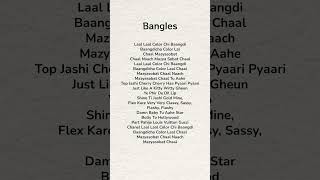 Sanju Rathod ft. Isha Malviya - Bangles song (lyrics) | marathi song | New song #trending #shorts