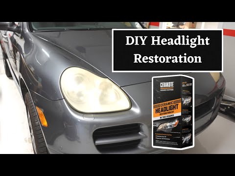Headlight Restoration Using Cerakote Ceramic Restoration Kit