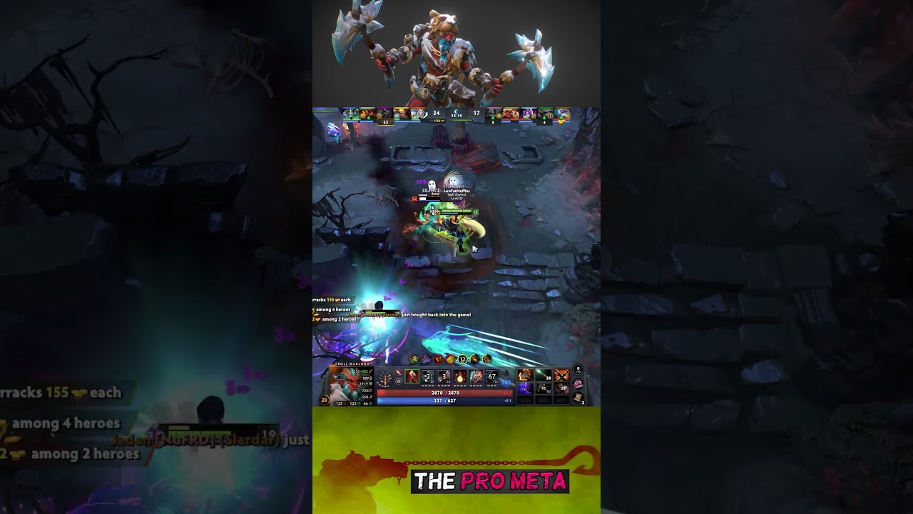 Troll Warlord SHREDS! Best Rampage Moments in Dota 2🔥🔥