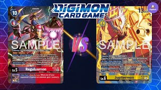 Jupitermon vs Regulusmon | Digimon Card Game
