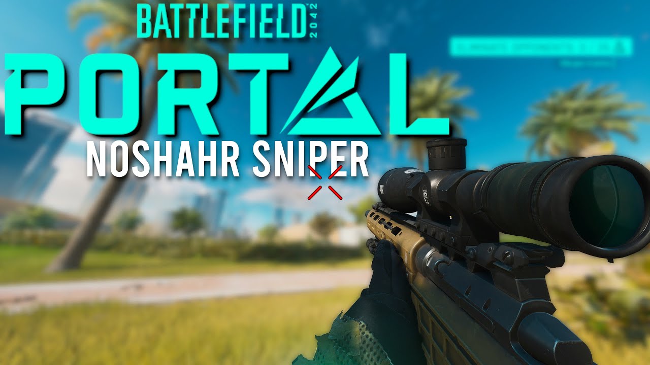 Battlefield 3 Noshahr Canals Sniper Gameplay | 4K