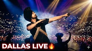 Diljit Dosanjh LIVE in Dallas 🇺🇸🔥 | Part 1