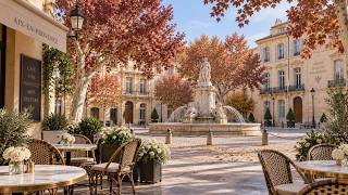 Morning Jazz in Aix-en-Provence ☕ Charming Fountain Square | Smooth Jazz screenshot 3