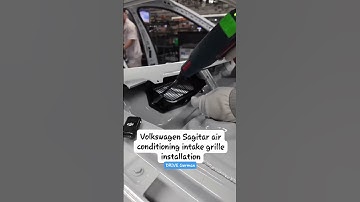 Volkswagen Sagitar air conditioning intake grille installation #bmw #videos #mercedesbenz #shorst