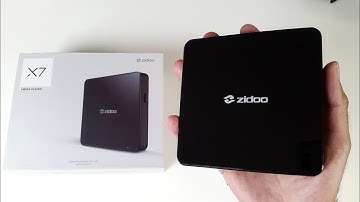 2017 Zidoo X7 - Android 7.1 Nougat TV Box 4K UHD