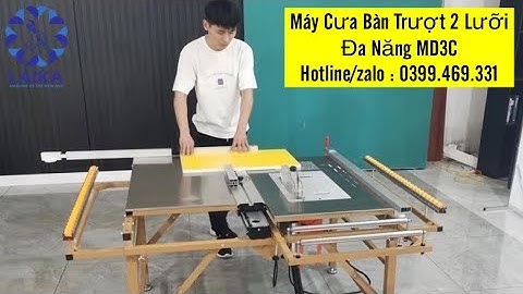 Máy cưa bàn trượt mini 2 lưỡi MD3C. Gía cực ưu đãi. Mọi người mua hàng liên hệ: 0368.851116