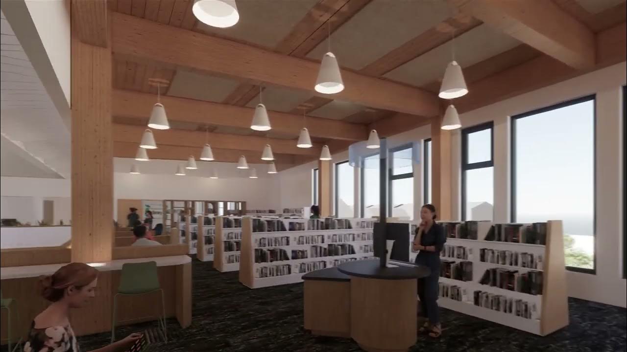 Holgate Library FlyThrough YouTube