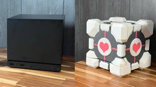 I Got A Companion Cube Case for Steam Machine