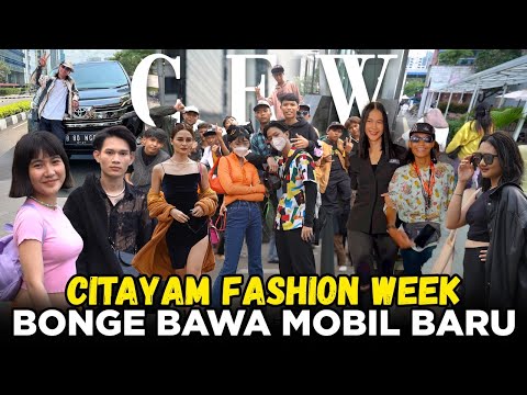 CITAYAM FASHION WEEK! Ada kak Paula Bonge Roy Jeje Adu outfit!