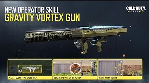 New Operator Skill Trailer/ Gravity Vortex Gun/ Cod Mobile