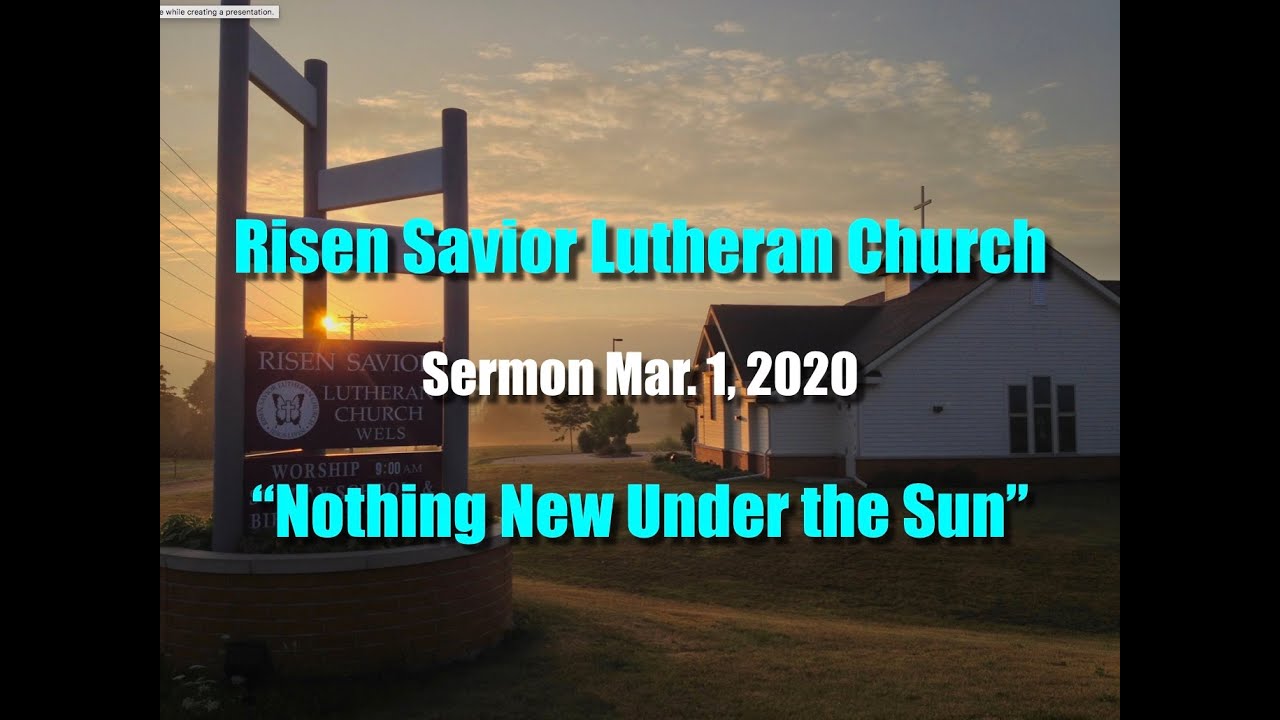 Sun Rising Savior Risen Savior Sermon