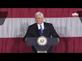 Vice President Pence Delivers Remarks to NASA Langley Research Center Personnel and Guests