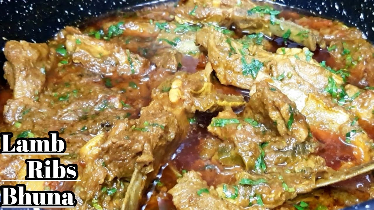 Lamb Ribs Bhuna || Lamb Ribs Recipe || Mutton Ribs Curry Recipe || Ribs Bhuna ||