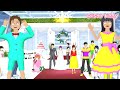 Yuta Mio ke Pernikahan Adik Takagi Bawa Truk Sapi 🤣😱 |Sakura Simulator | Wilson Kiddy