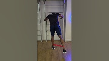 ABDUÇÃO +EXTENSÃO DE QUADRIL COM MINI BAND