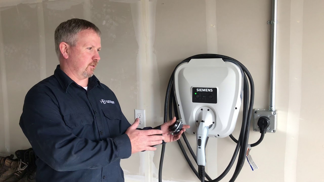Electric Vehicle Charger Installation YouTube