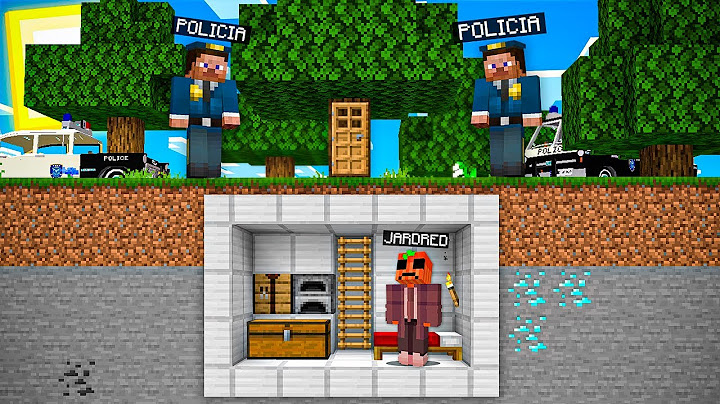 ME ESCONDI DE LA POLICIA BAJO UN ARBOL