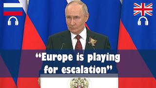 Putin Hints at Wider Security Zone Across Ukraine | RU-EN