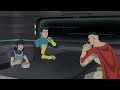 Invincible S04 E08 ,  Tech Jacket gets ragebaited by Omni-man and Invincible