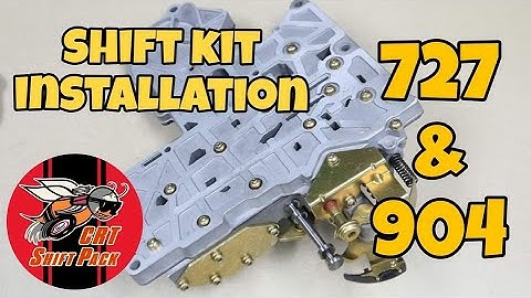 CRT SHIFT PACK INSTALLATION 727 & 904