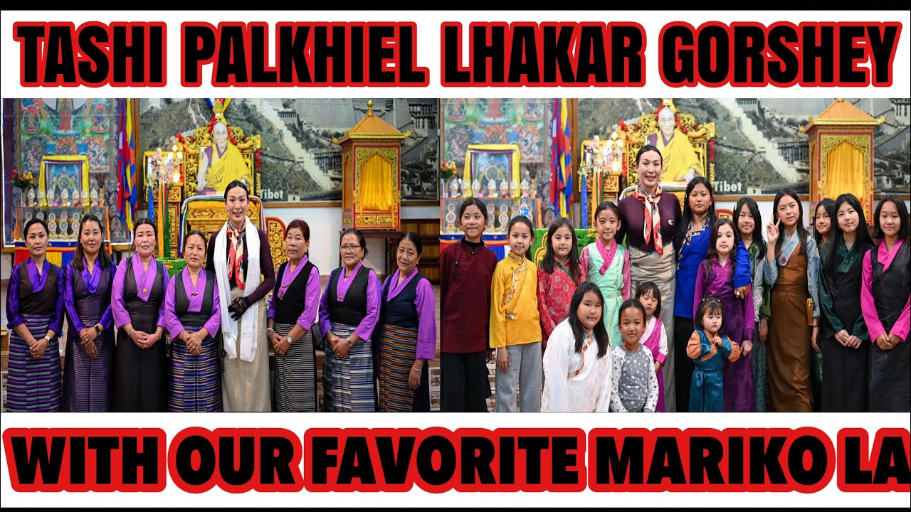 TAPAL LHAKAR GORSHEY WITH @tenzinmarikoofficial6757  LA / LHAKAR SANG / TAPAL FAMILY 