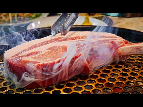 강남에서 가장 비싼 돼지고기집에 혁이형 모시고 평가해봤습니다. feat.피식대학