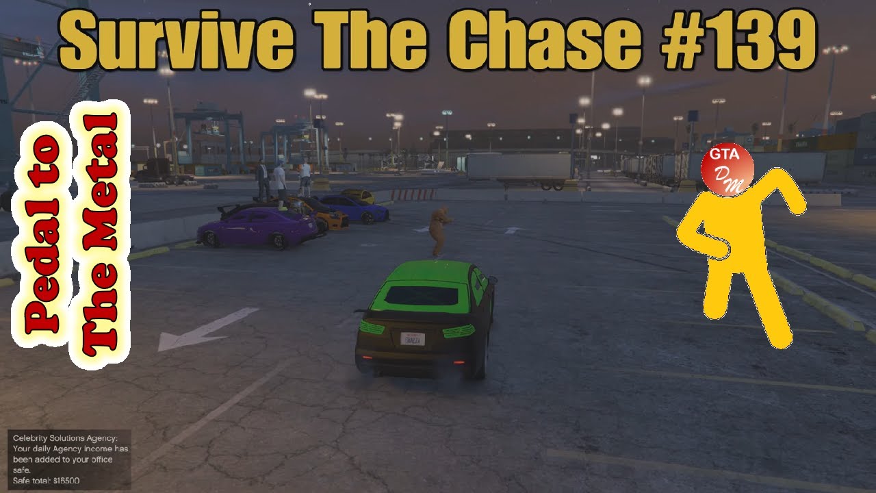 GTA 5 Online Survive The Chase 139th Play (Pedal to the Metal) YouTube
