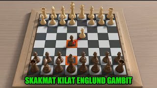 TOP 4 Skakmat KILAT Dari Pembukaan ENGLUND GAMBIT [GM Gameplay]