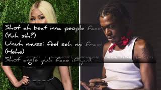 Lyrically Lyrics- Nicki Minaj ft Skillibeng Crocodile teeth lyrics